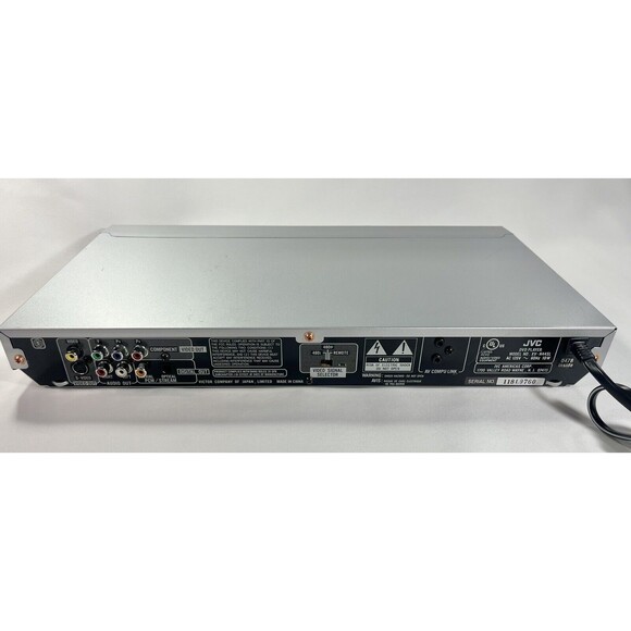 JVC XV-N44SL Silver DVD Player No Remote Tested Working - Picture 7 of 12